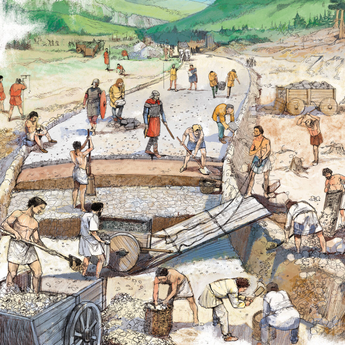 Was ist eine Mansio? Museum Mansio Sebatum